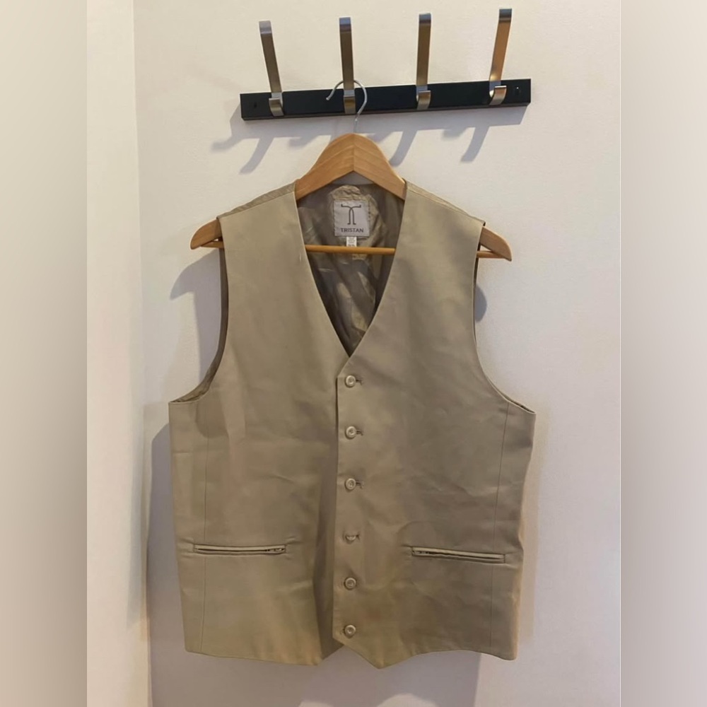 Tristan beige suit jacket – chic, perfect for the office/wedding – size XL